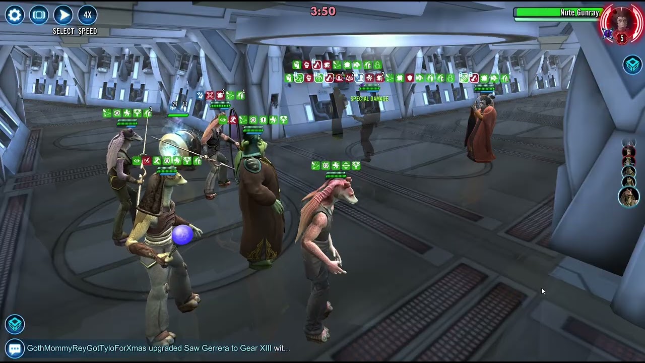 Gungans vs Trench FDC