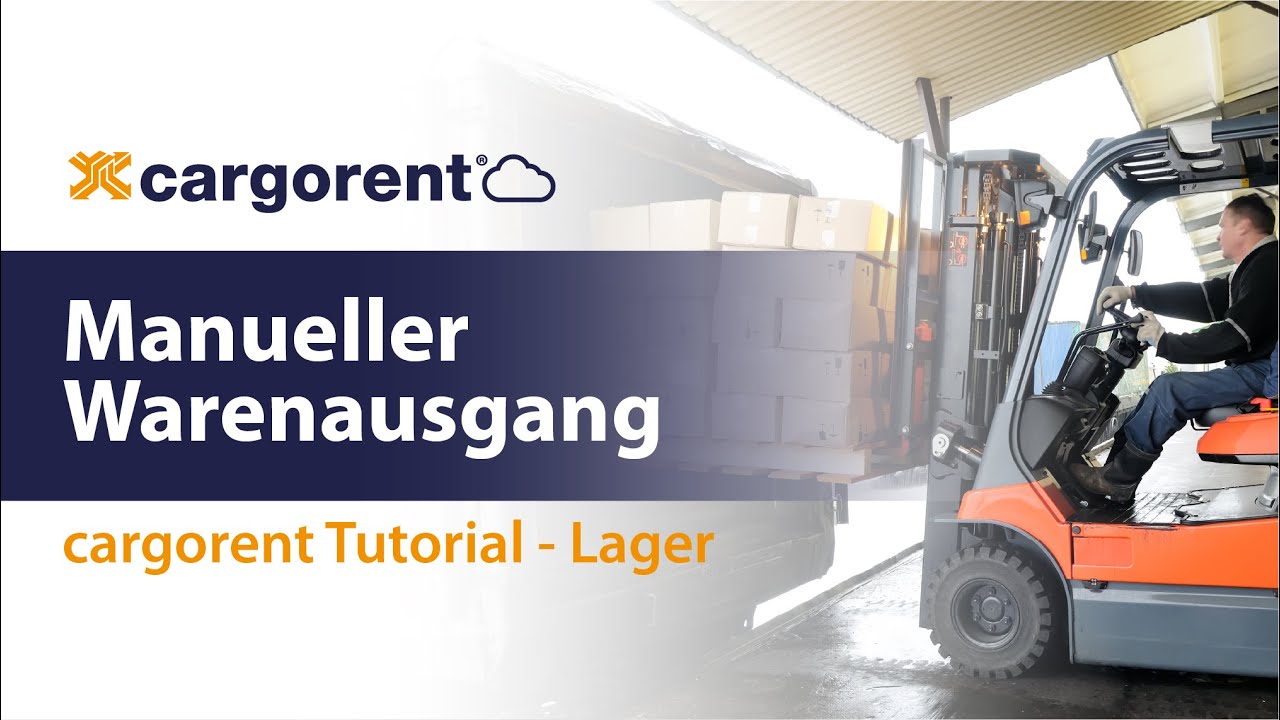 09 - Manueller Warenausgang