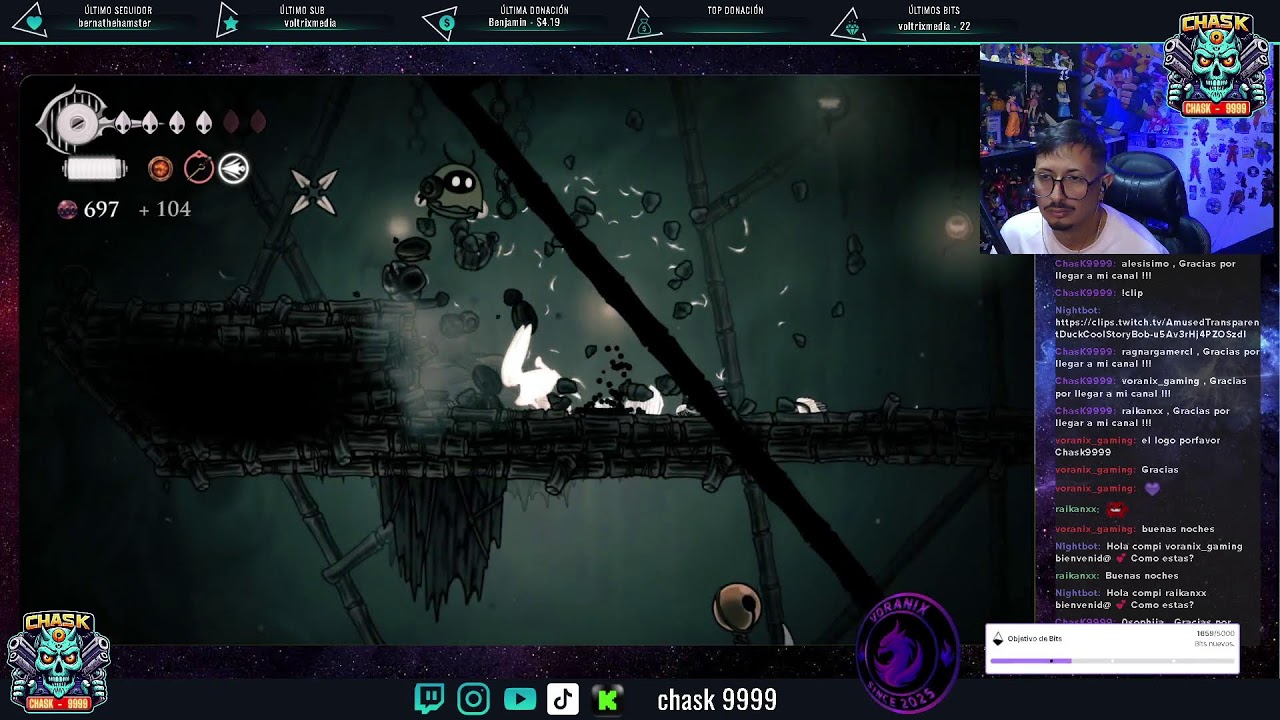 Hollow Knight: Silksong - Episodio 04 || Apoyame con un follow || Se vienen COSITAS🔥🔥🔥
