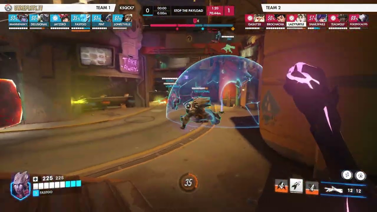 44 bomb by FASITGO — Overwatch Replay K5QCX7