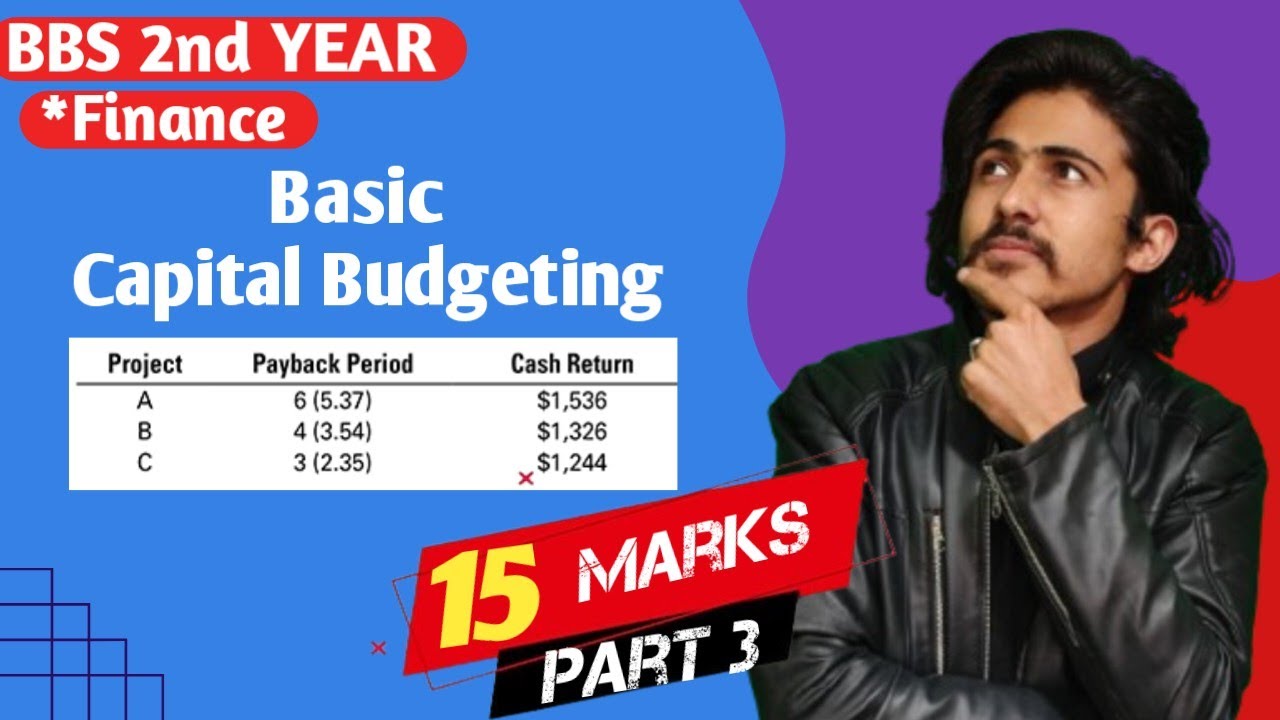 Basic Capital Budgeting part 3 // BBS 2nd Year Fundamental of Financial Management