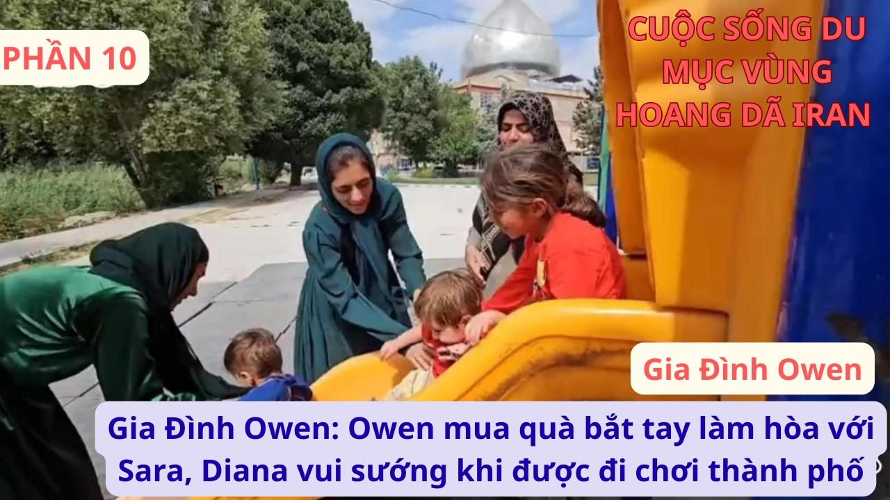 Gia Đình Owen: P10 Owen mua quà bắt tay làm hòa với Sara, Diana vui sướng khi được đi chơi thành phố