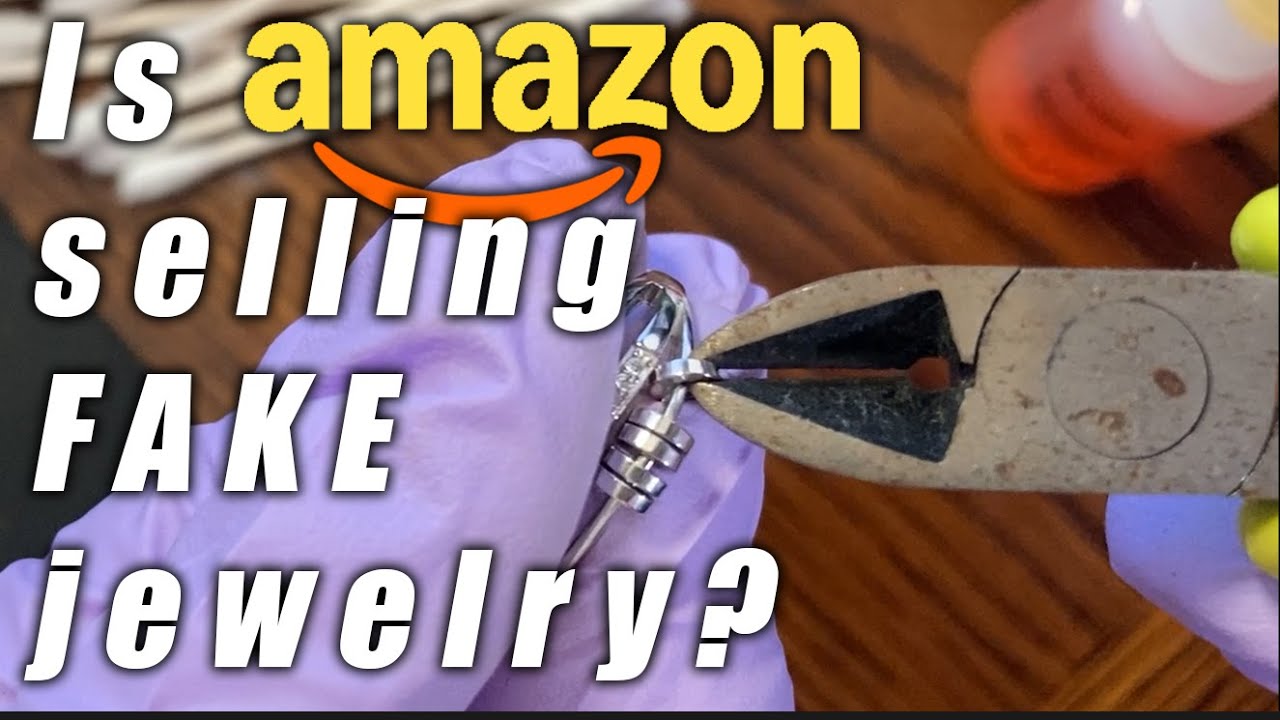 Продаёт ли Amazon настоящие ювелирные изделия? Тестирование бриллиантов и стерлингового серебра н...