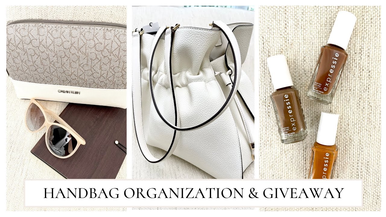 Handbag Organization & Giveaway