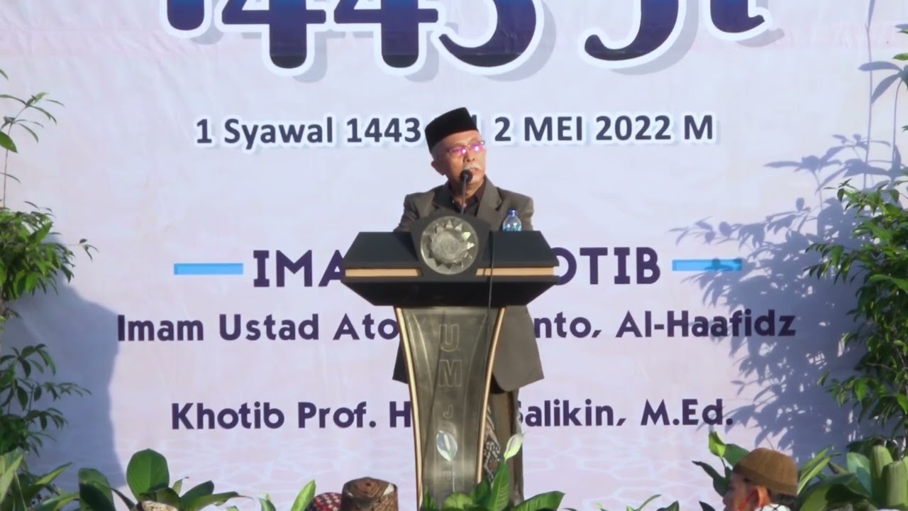 Shalat Idul Fitri 1443 Hijriyah | Universitas Muhammadiyah Jember