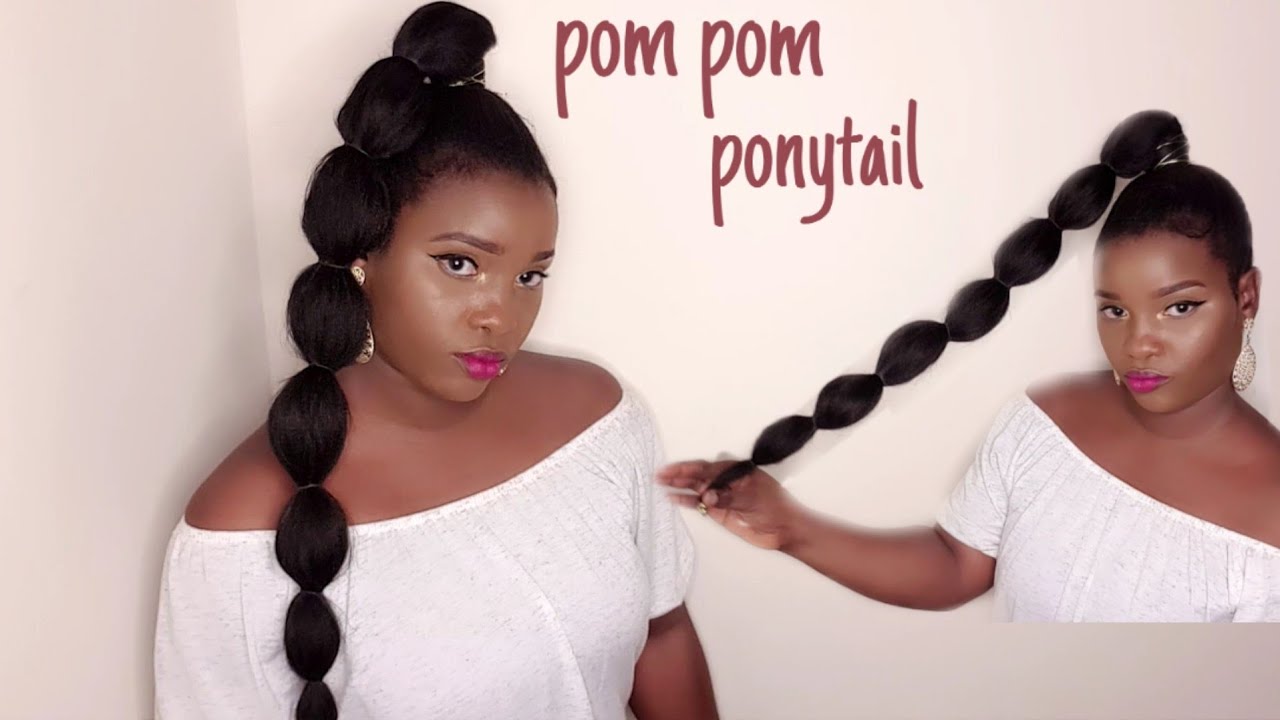 COIFFURE PROTECTRICE/HAIRSTYLE  POSTICHE / PONYTAIL XPRESSION (05)🤗Nys