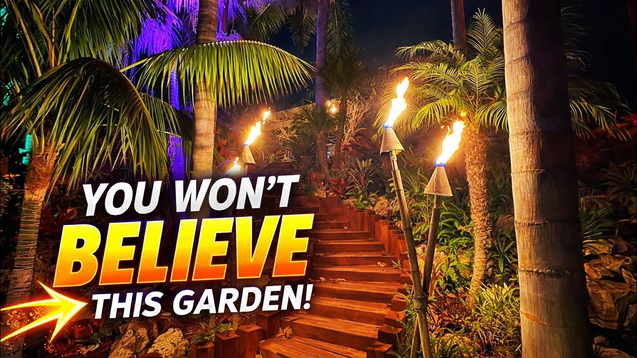 A Southern California Backyard Turned Into a Resort-Level Tropical Garden