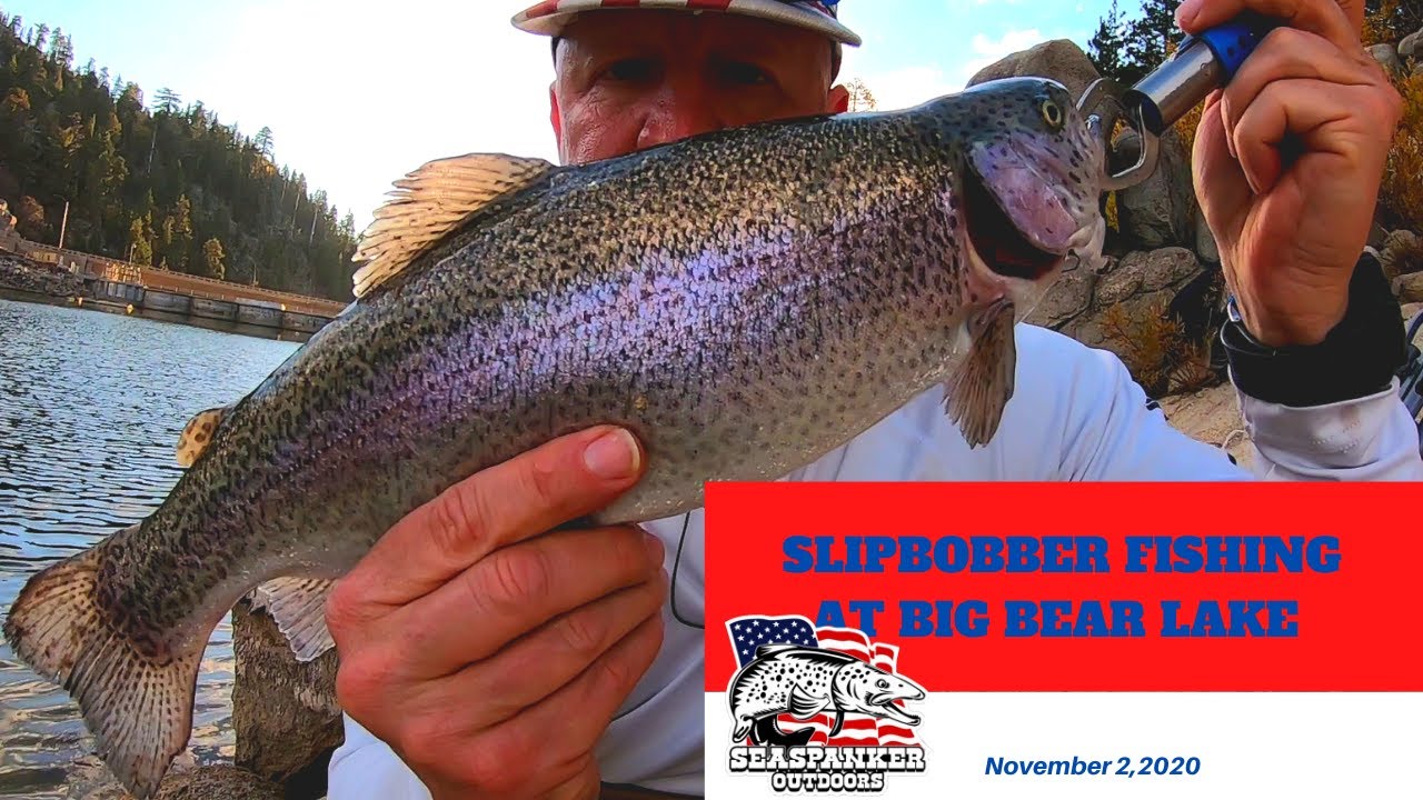 Slipbobber Fishing at Big Bear Lake