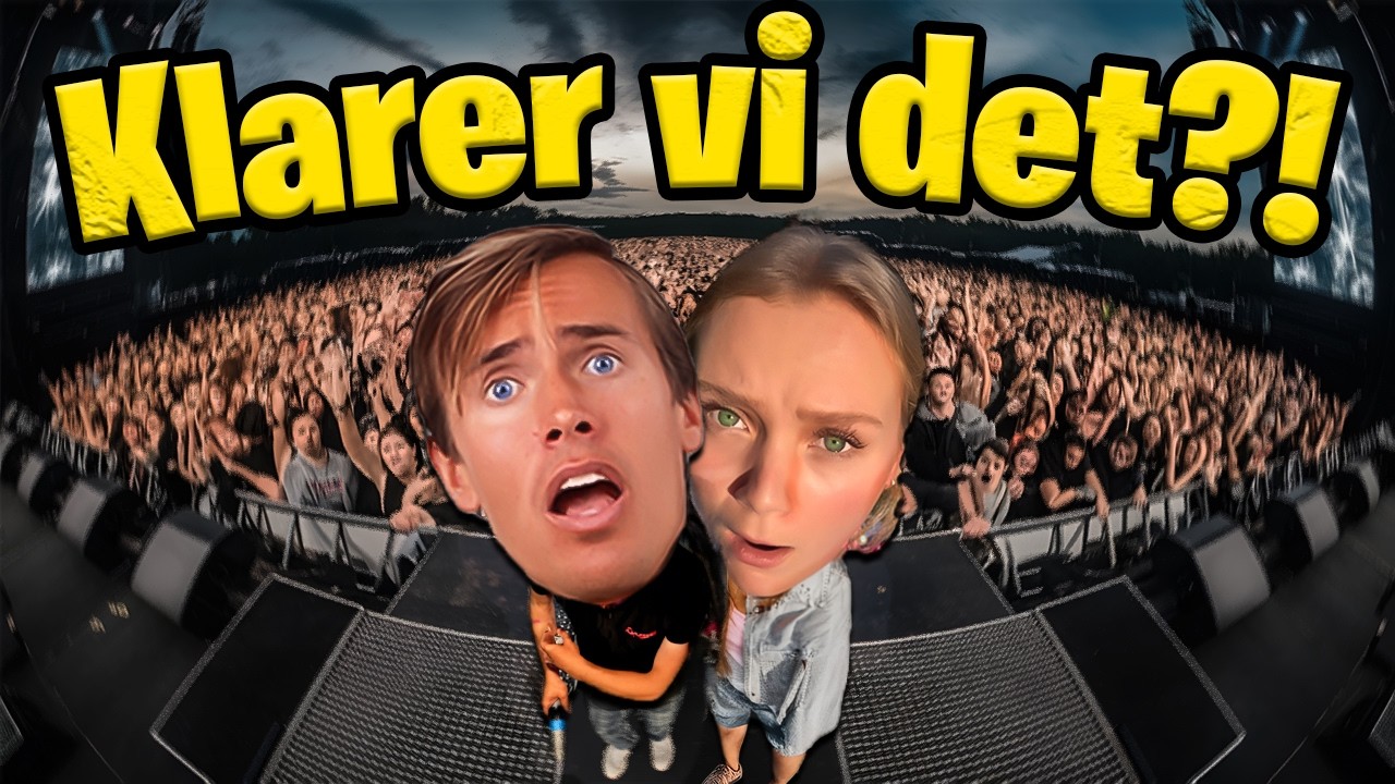 Vårt STØRSTE show noen sinne... 😳