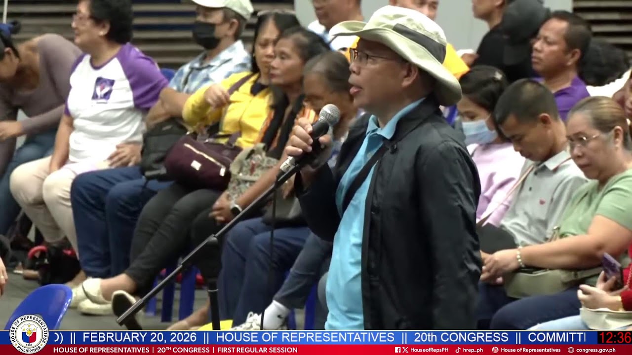 ANTI-DYNASTY BILL PUBLIC CONSULTATION IN CAGAYAN DE ORO (FEBRUARY 20, 2026)