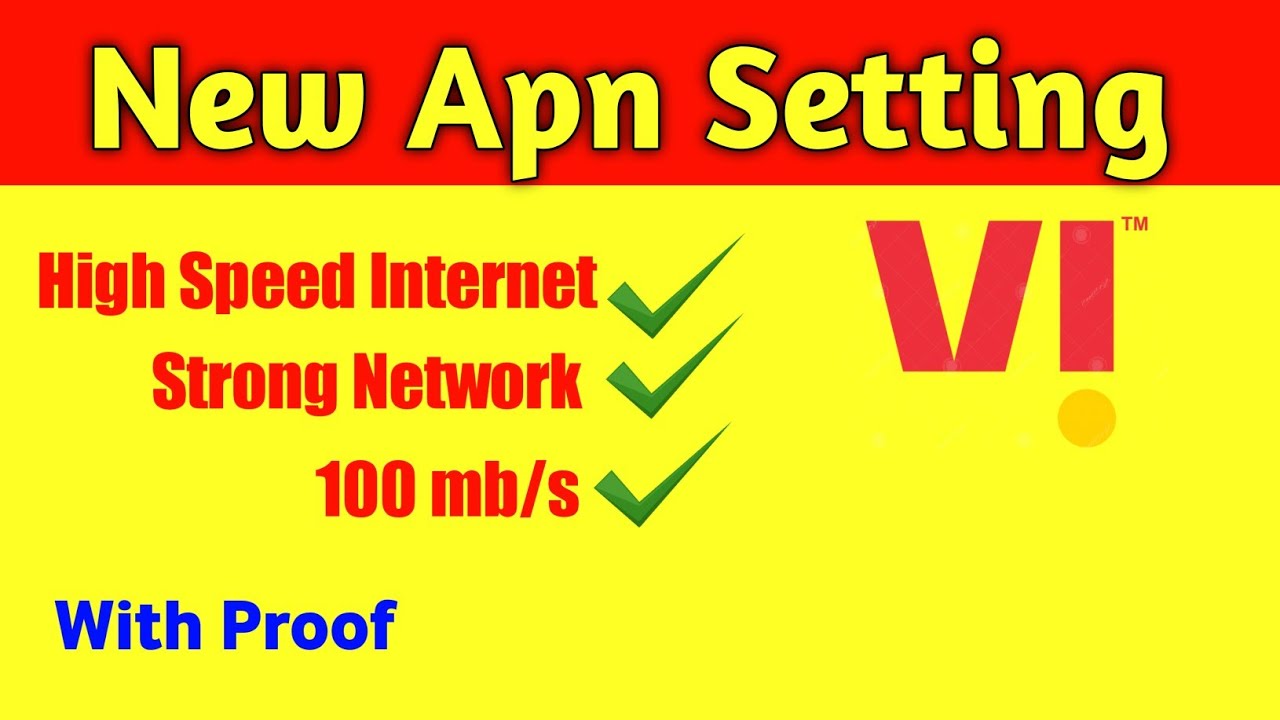Vodafone Apn Setting|| New Apn Setting| Vodafone Network Problem/July 17, 2022