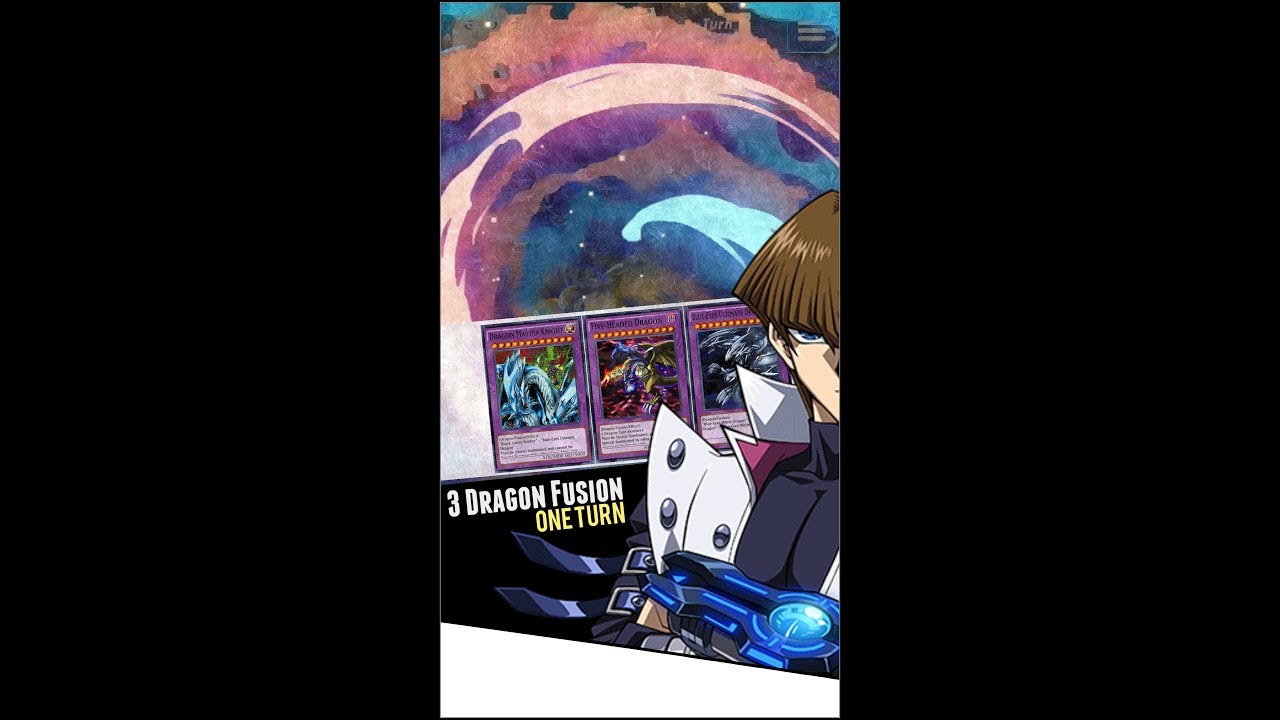 Yugioh Duel Links - Kaiba DSOD : 3 Ultimate Dragon Fusion in ONE turn!