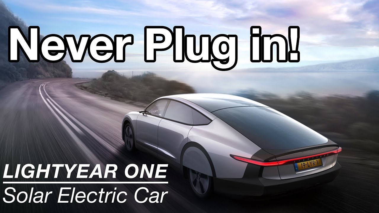 Lightyear ONE: The Solar EV you NEVER have to charge (sort of)