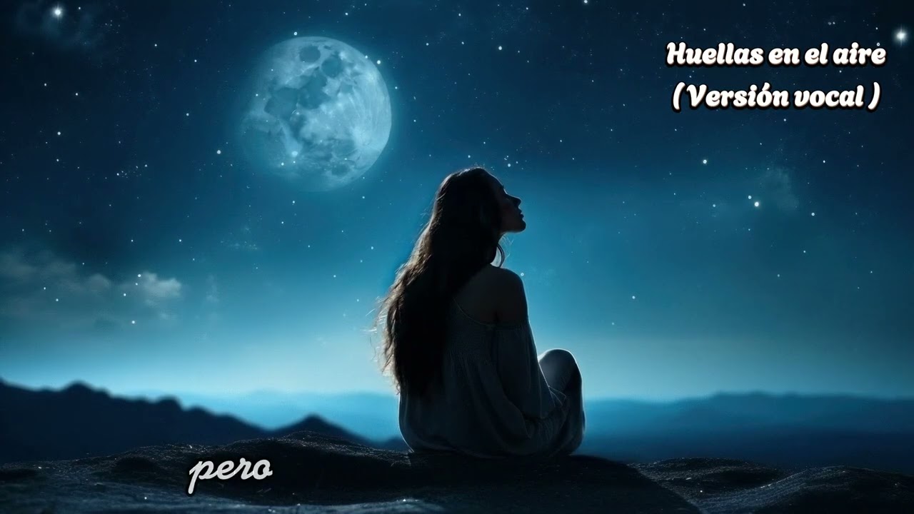 Huellas en el aire ( Versión vocal )