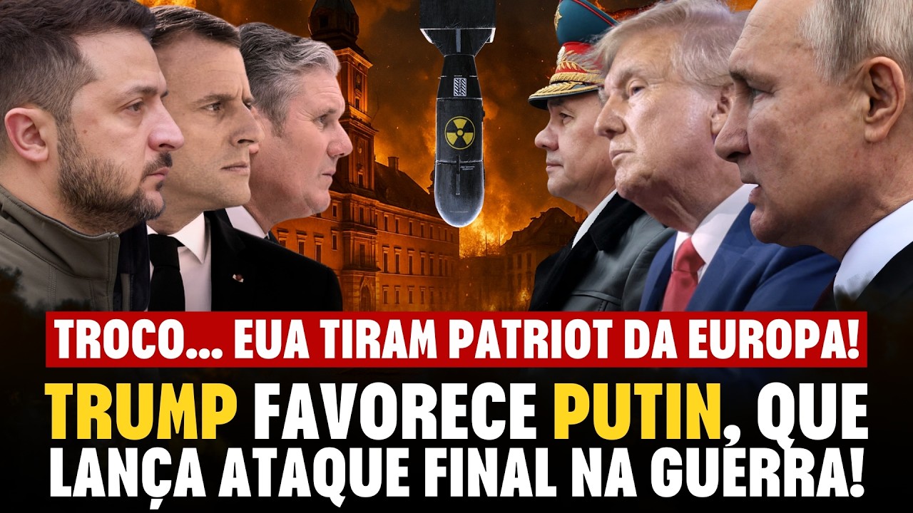 FIM❗SEM ARMAS, ZELENSKY PENSA EM FUGA…RÚSSIA ESTÁ CHEGANDO❗