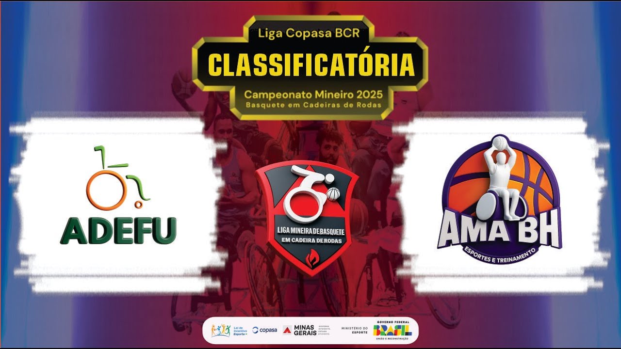 LIGA COPASA BCR | ADEFU/UBERABA x AMA OLYMPICO/BH | 3&ordf; ETAPA CAMPEONATO MINEIRO 2025