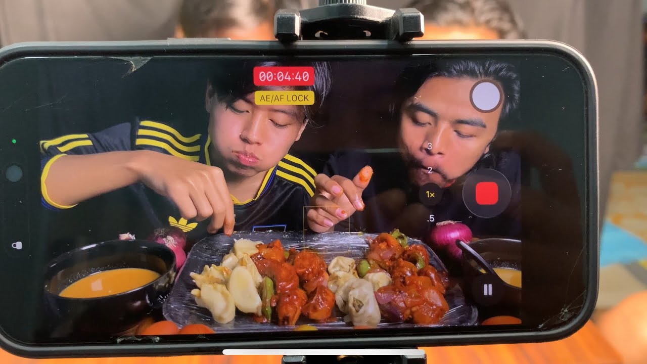 MOMO FAST EATING CHALLANGE MUKBANG //BTS//PRAFULLA LAMA