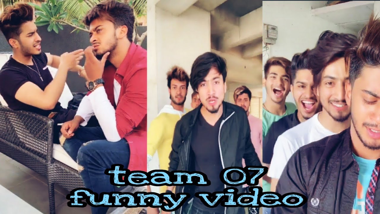 Tik tok video| team 07 funny video|Faisu , hasnain ,adnaan ,saddu,
