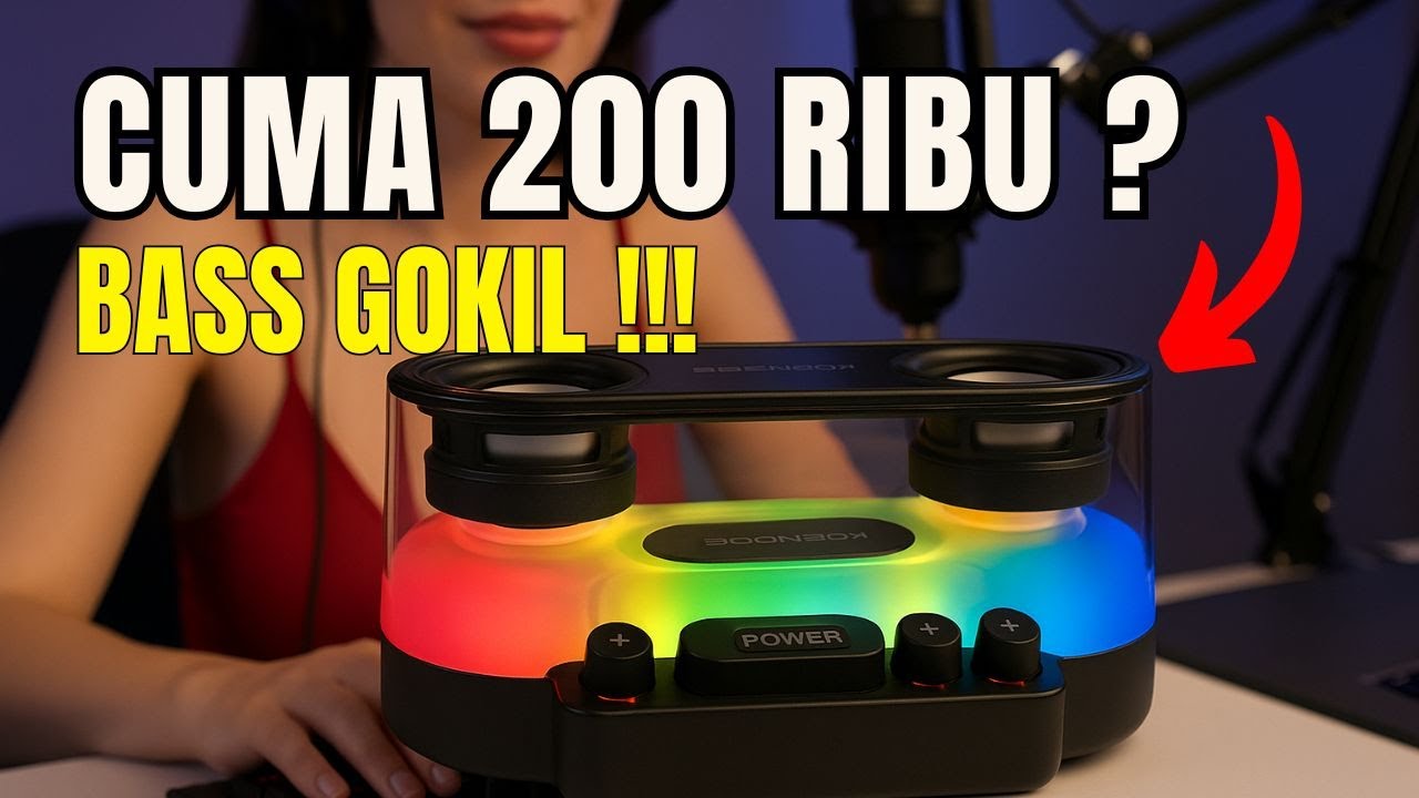 MODAL 200 RIBU! Bass & RGB-nya NGGAK NYANGKA! Review SOONBOX S302