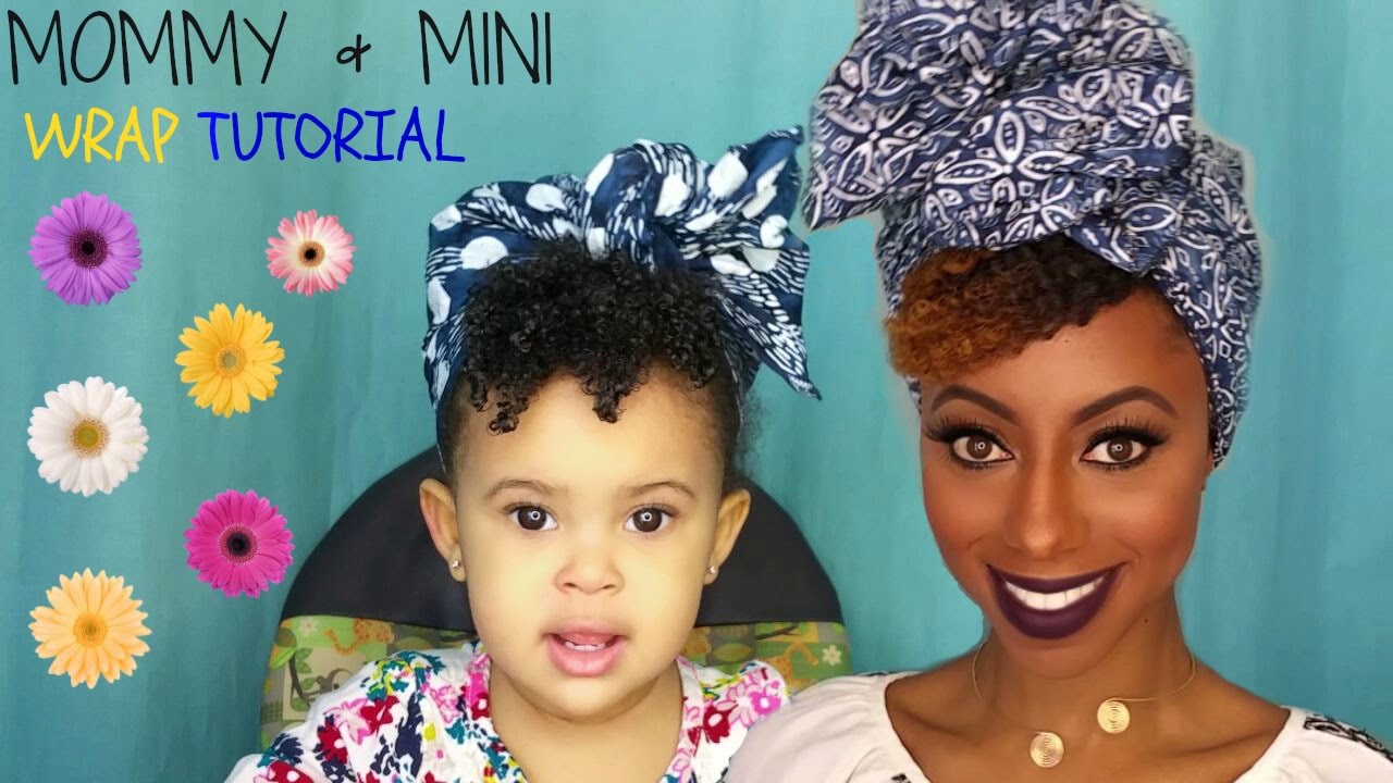 How to wrap a turban on natural hair