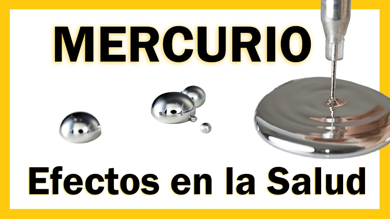 Todo lo que Debes SABER SOBRE EL MERCURIO [Un Tóxico Muy Conocido]