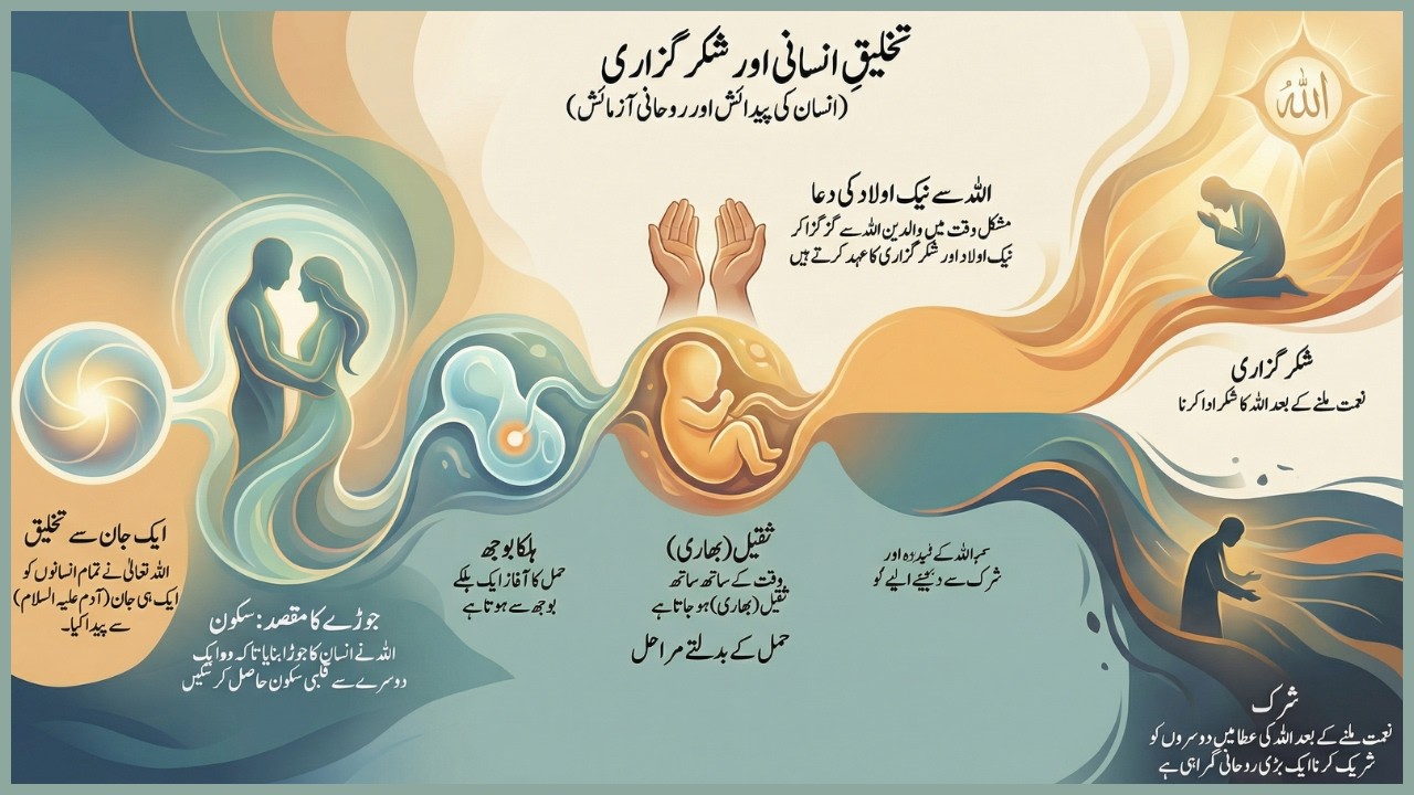 Surah Al-A‘raf Ayat 189-190 | From a Single Soul to the Blessing of Children | Noor & Rahem    a