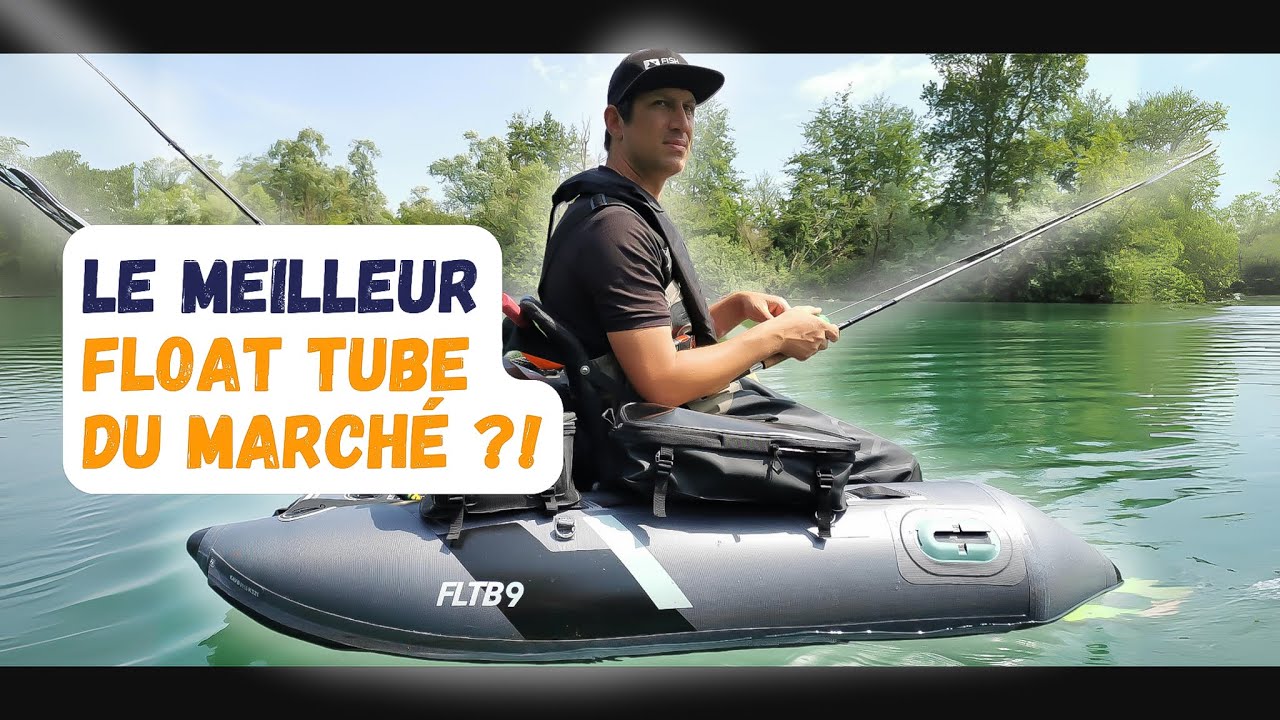 On TESTE le FLTB9, le Float Tube Haut de gamme de @decathlon_caperlan_luresfishing