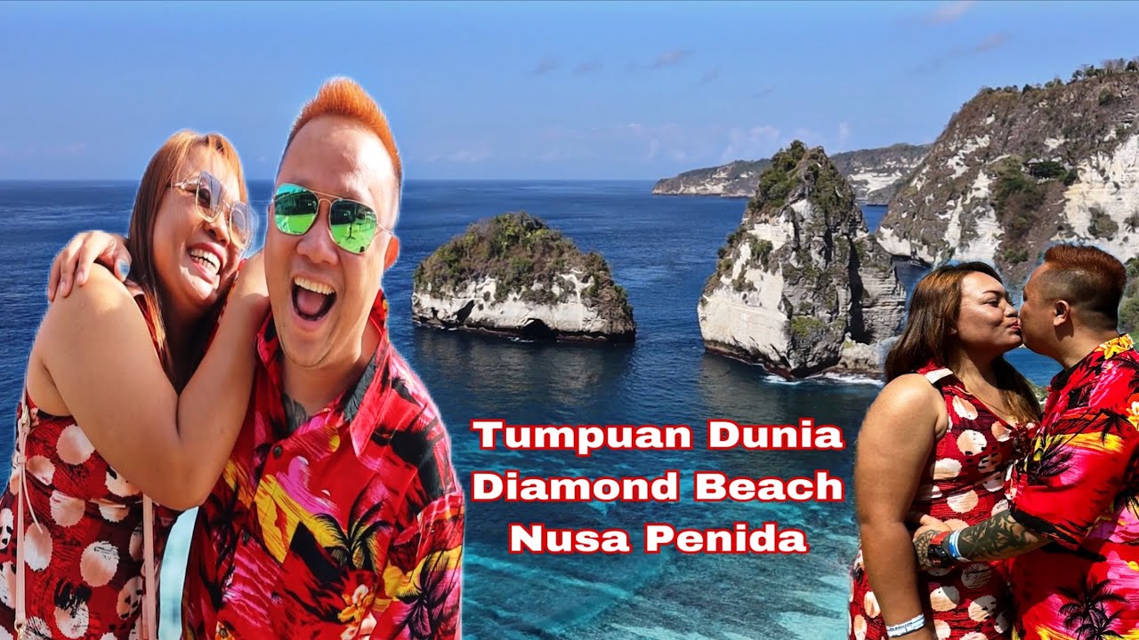 Nusa Penida Sebuah Pulau Yang Cantik Tersembunyi Batu Diamond,Jadi Tumpuan Dunia,Bali Indonesia.