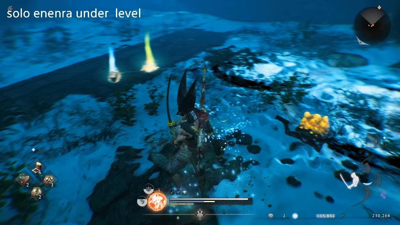 Nioh 3 under level Enenra fight