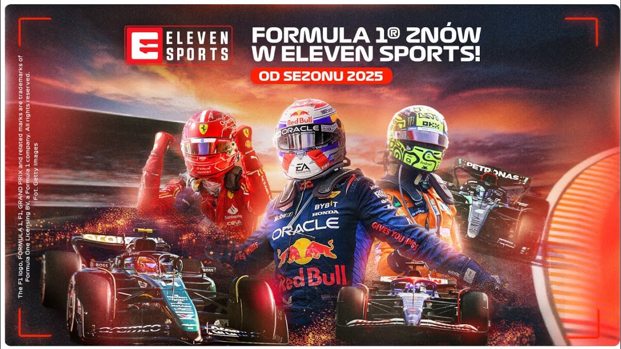 FORMUŁA 1 WRACA DO TELEWIZJI ELEVEN SPORTS