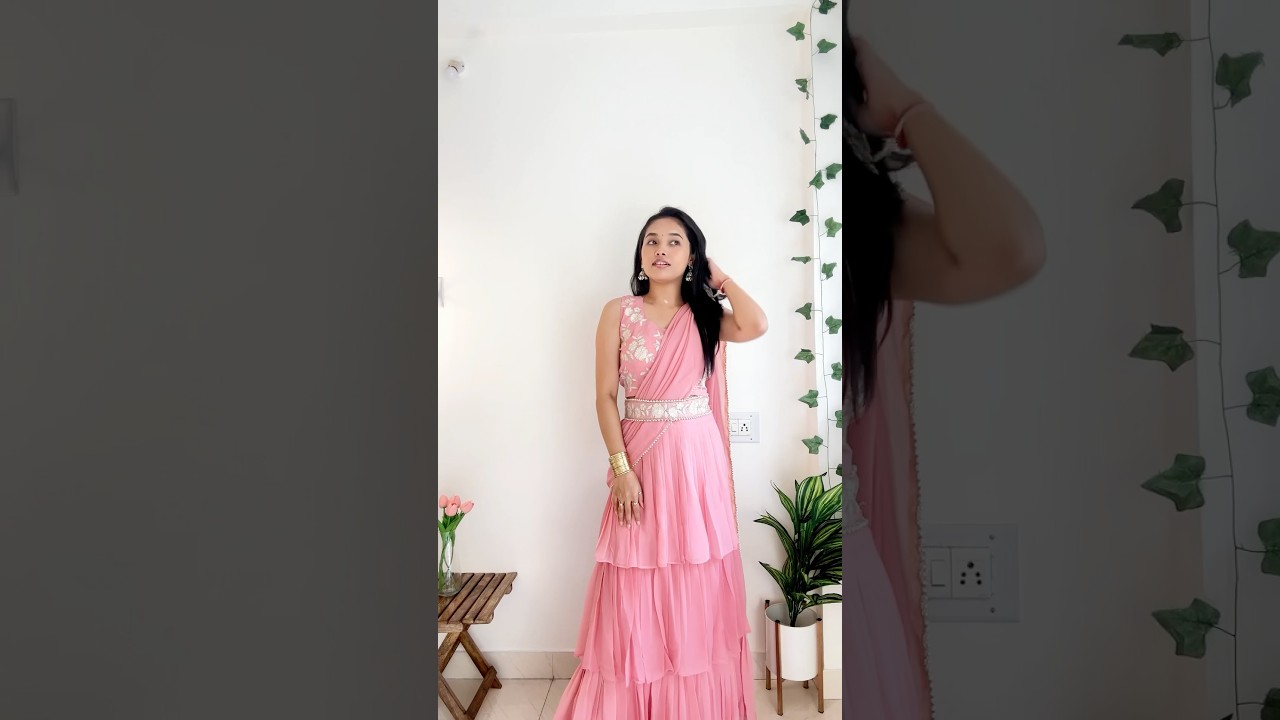 MEESHO Huge Wedding Outfits Haul | Affordable | Guest Outfit | Festival outfits #shorts #ytshorts