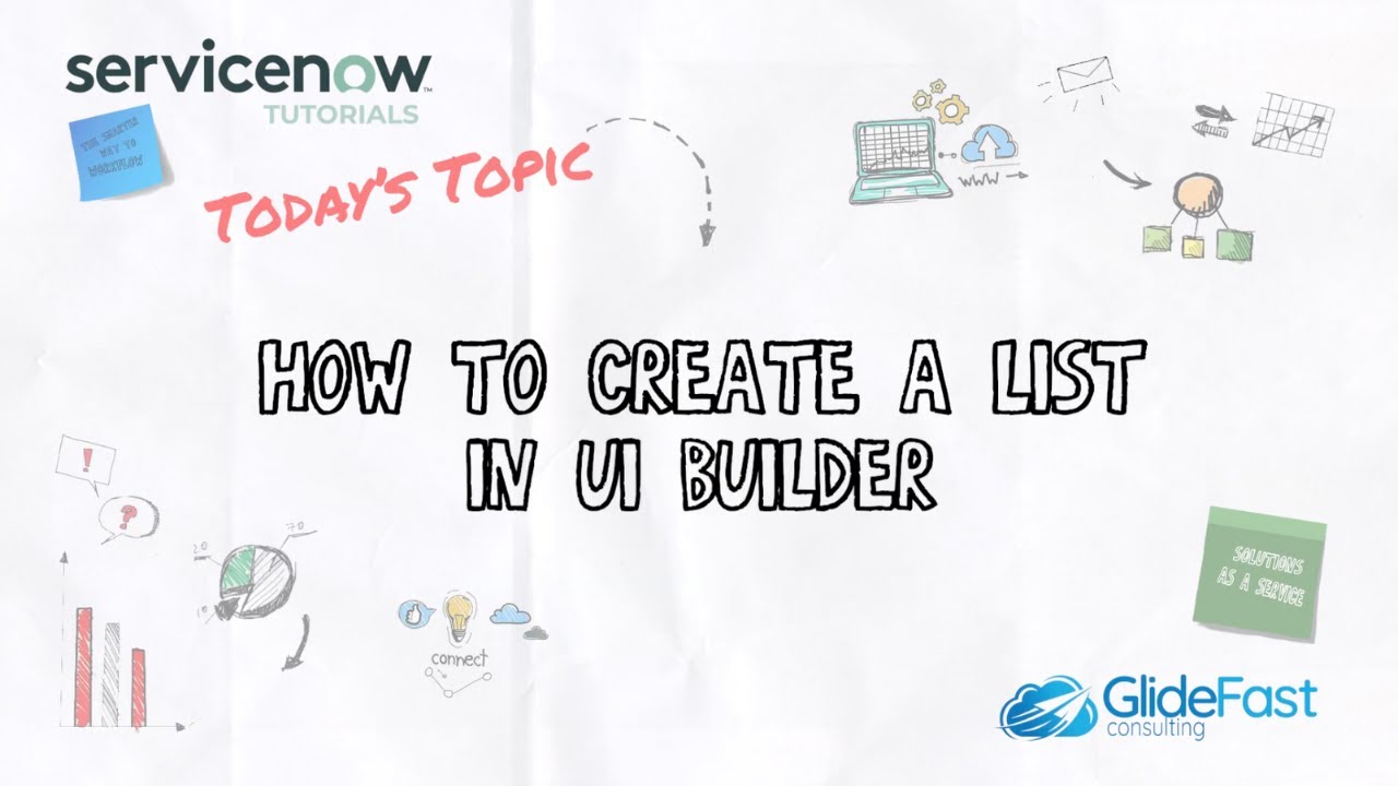 Как создать список в UI Builder | Уроки ServiceNow