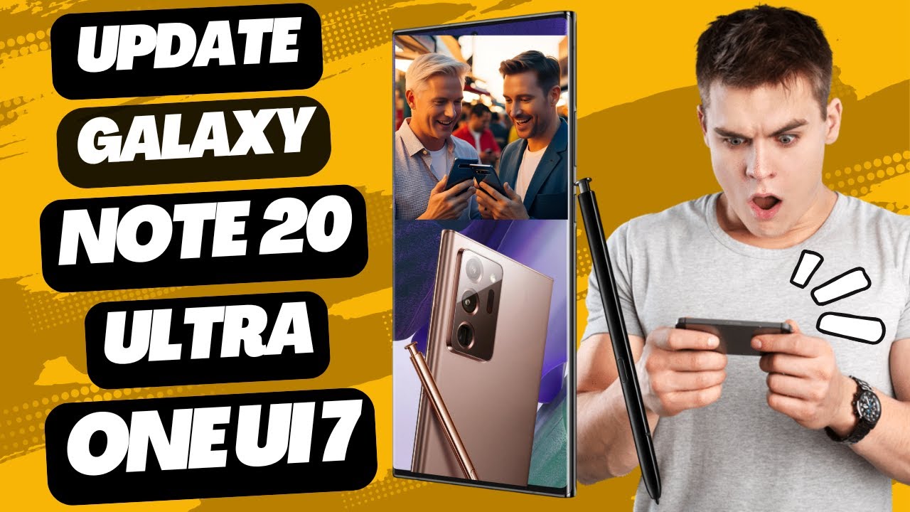 Install ONE UI 7 A15 ON Galaxy Note 20 Ultra English