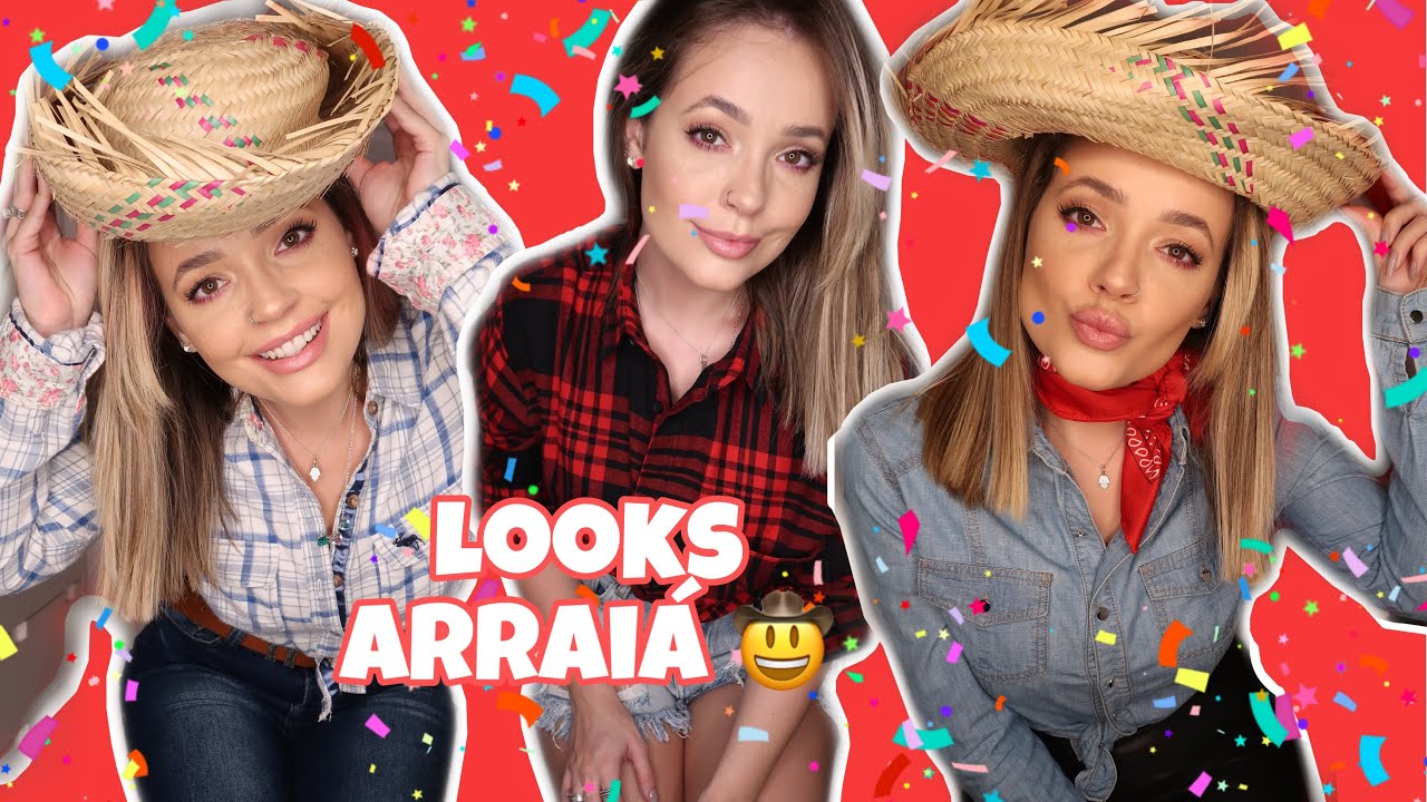 LOOKS FESTA JUNINA || Dicas