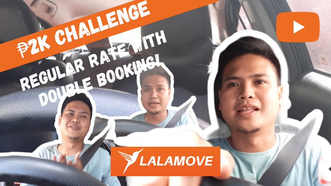 Lalamove Ep06:Kaya ba ang ₱2000 Challenge today kahit Regular Rates?| Double Booking Car Sedan 200kg
