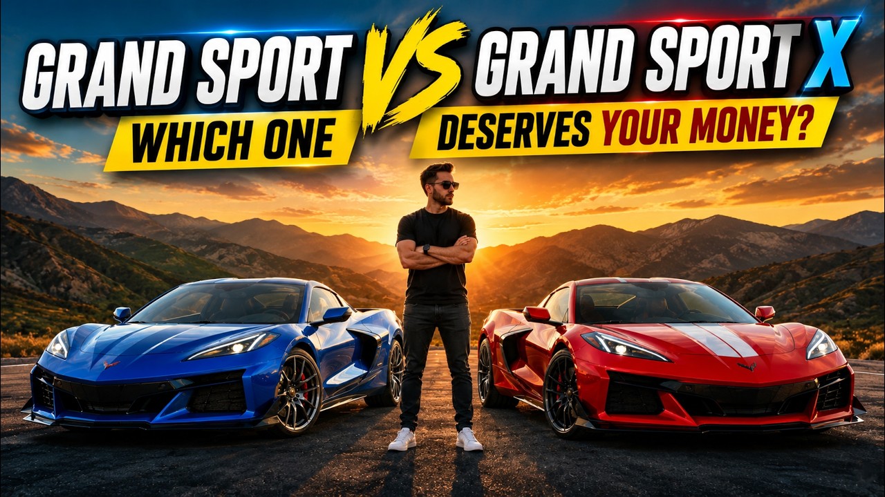 2027 Corvette Grand Sport kontra Grand Sport X | Kt&oacute;ra hybryda V8 jest KR&Oacute;LEM?