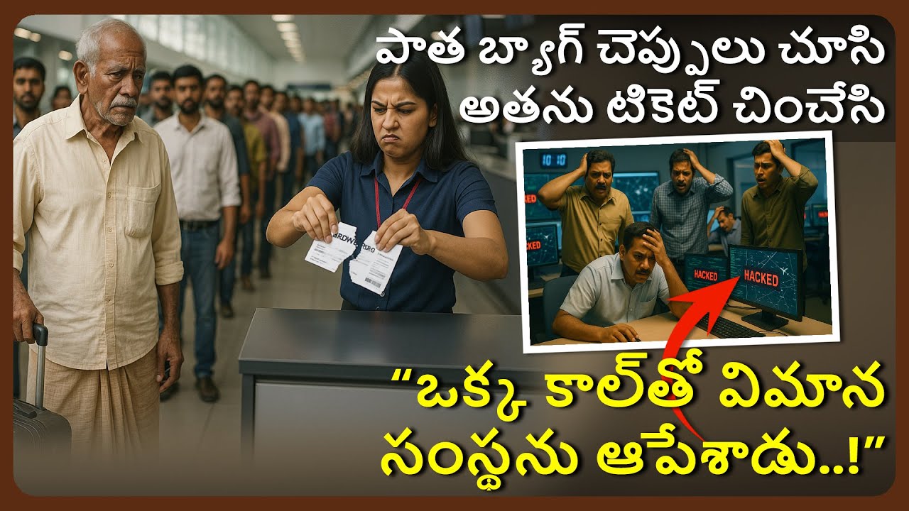 పాత బ్యాగ్, చెప్పులు చూసి అతను టికెట్ చించేసి, ఒక్క కాల్‌తో విమాన సంస్థను ఆపేశాడు!