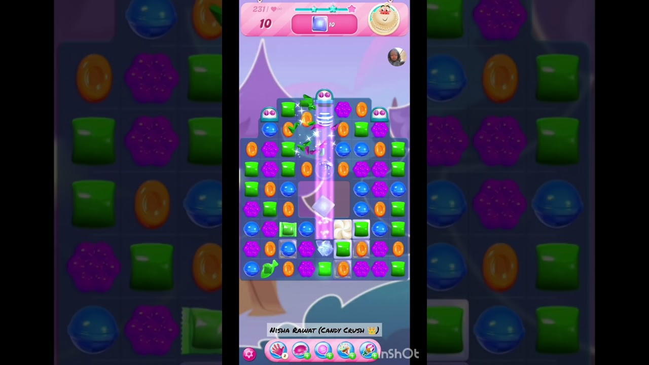 Yummy yummy candy crush game Level (231 & 232) #candy #crush  #game  #levelup