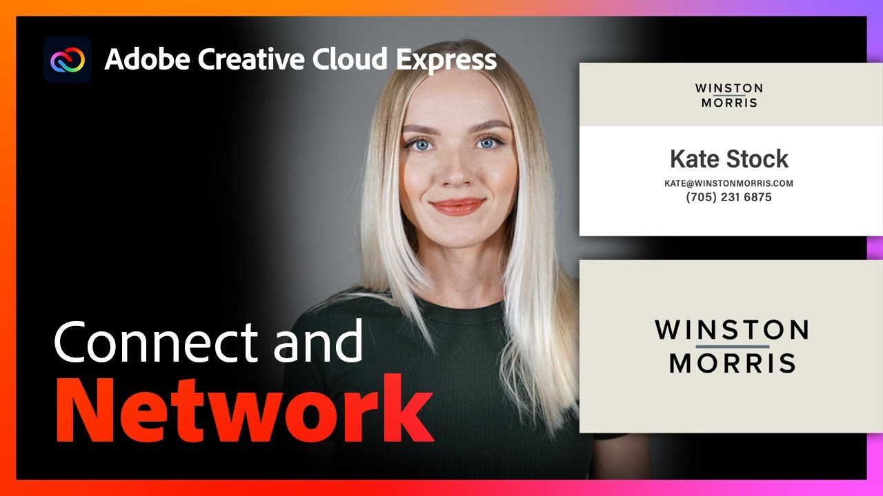 Design Your Business Card for Free | Adobe Creative Cloud Express | Adobe Express