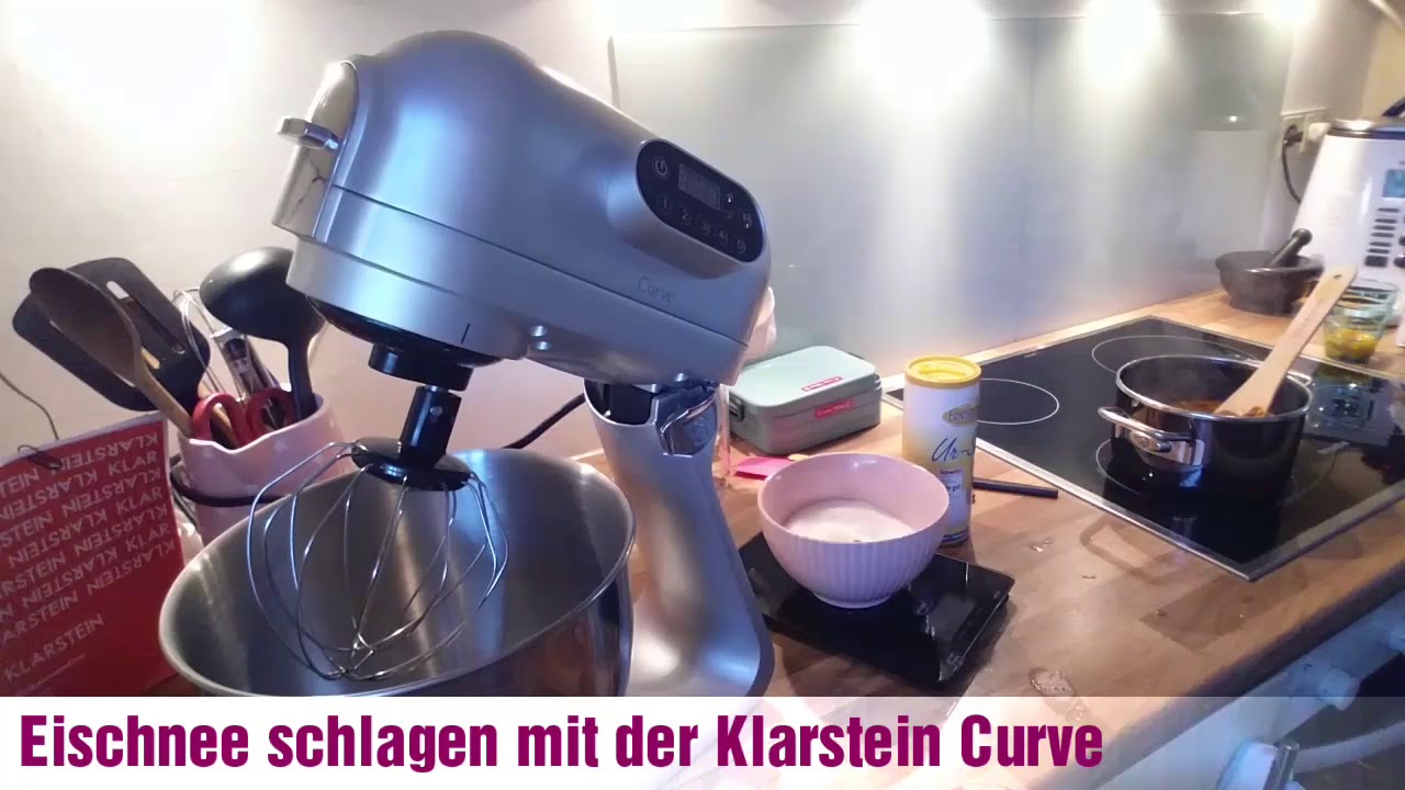 Klarstein Curve Eischnee perfekt geschlagen