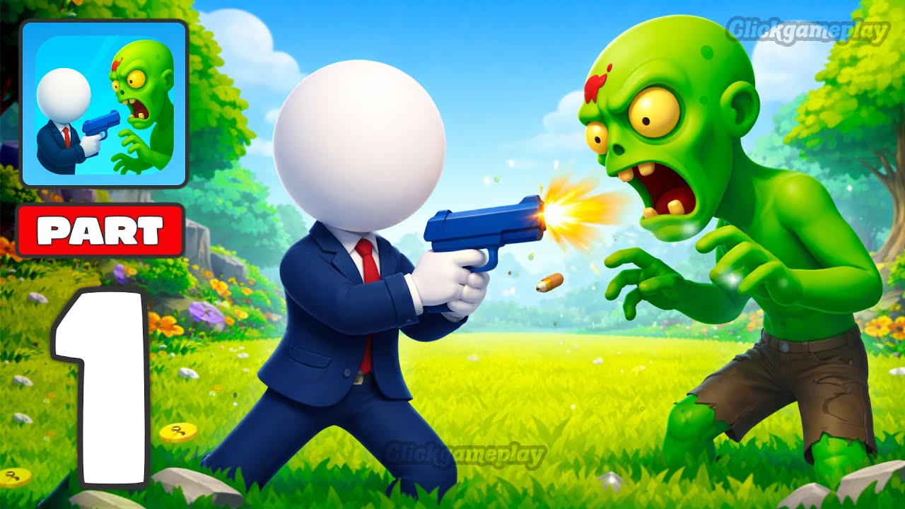 Walkers Attack - Прохождение игры, часть 1 - Лучшая экшен-RPG-игра про зомби (iOS, Android)