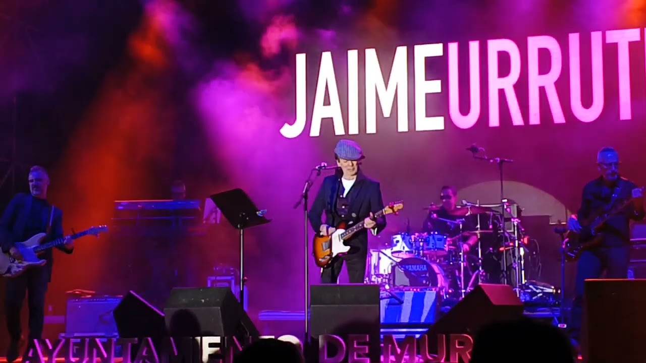 Jaime Urrutia - Cuatro Rosas (Gabinete Caligari) . Directo En Murcia 2024. Gira La Culpa Es Mía