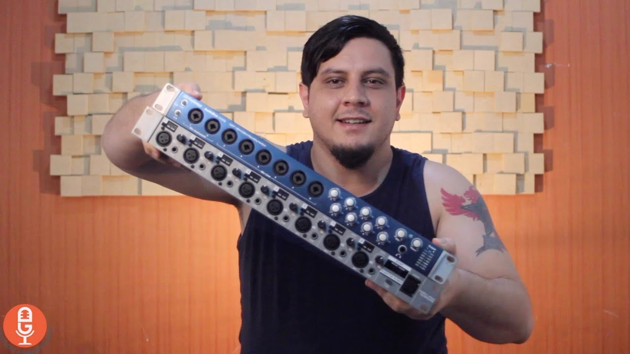 Expandindo sua interface de audio - Presonus 1818 e ADA8 Phonic - Ligando cabo ótico e demais testes