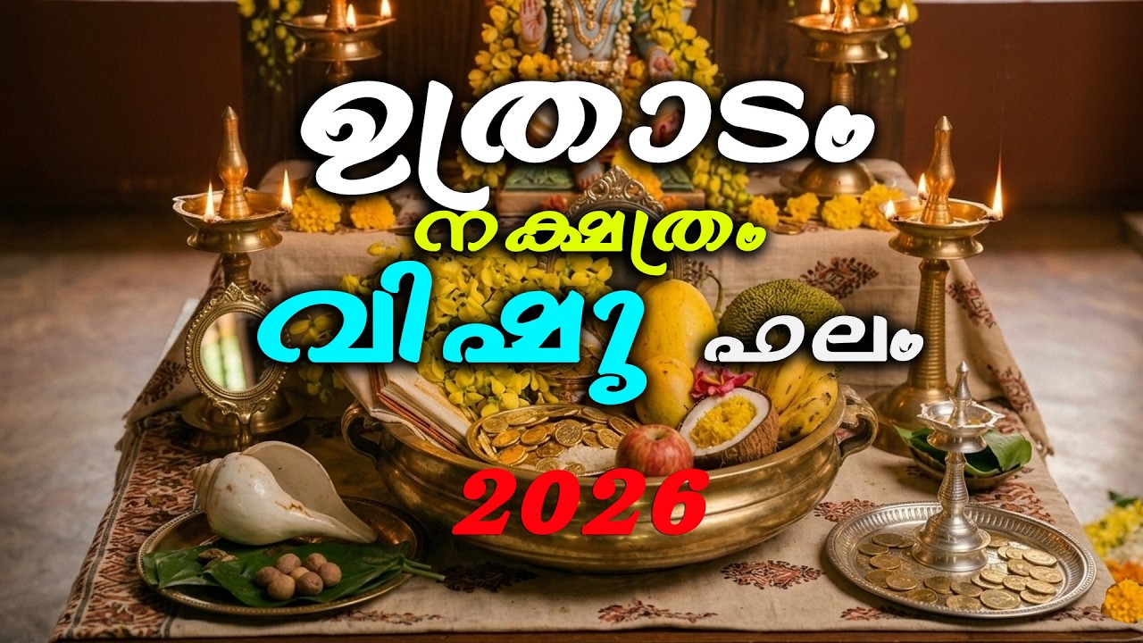 ഉത്രാടം നക്ഷത്രം 2026&ndash;27 വിഷു ഫലം