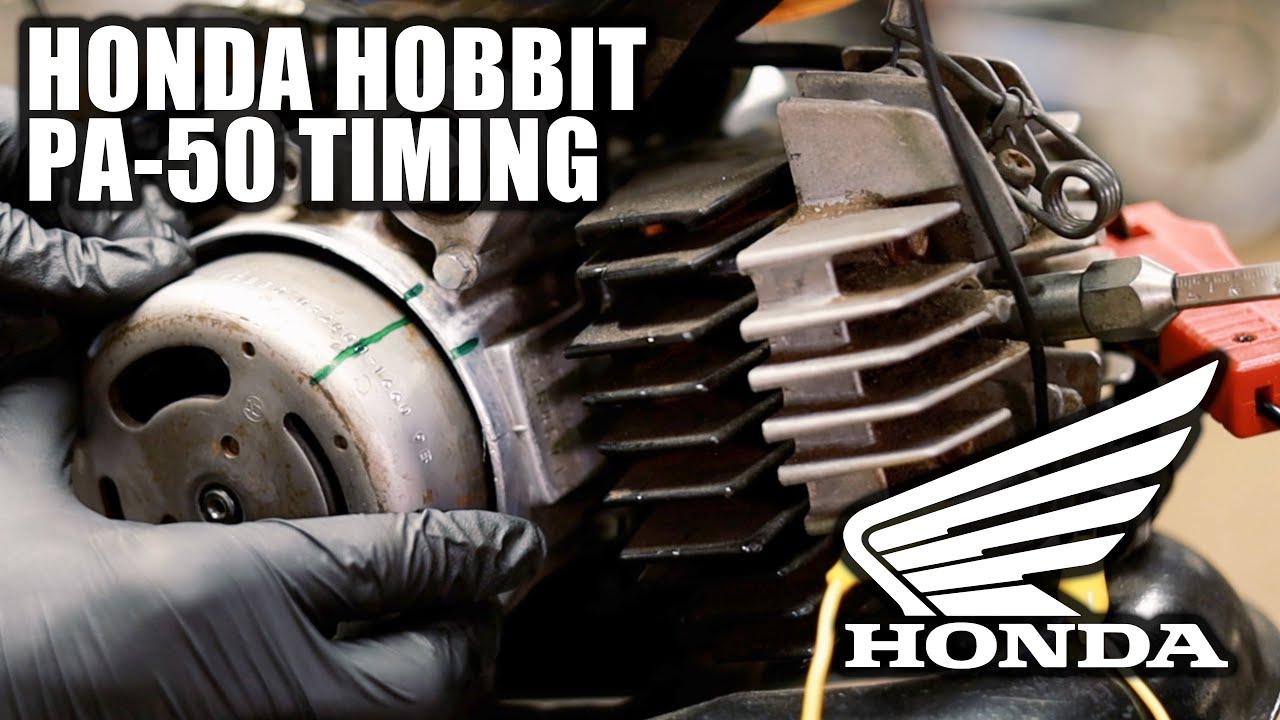 Мопед Honda Hobbit CDI — узнайте секрет идеального опережения зажигания за считанные минуты! Pa50