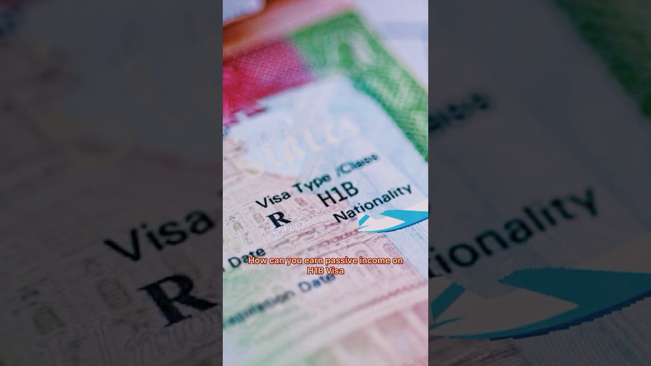 How can I make passive income on H1B visa