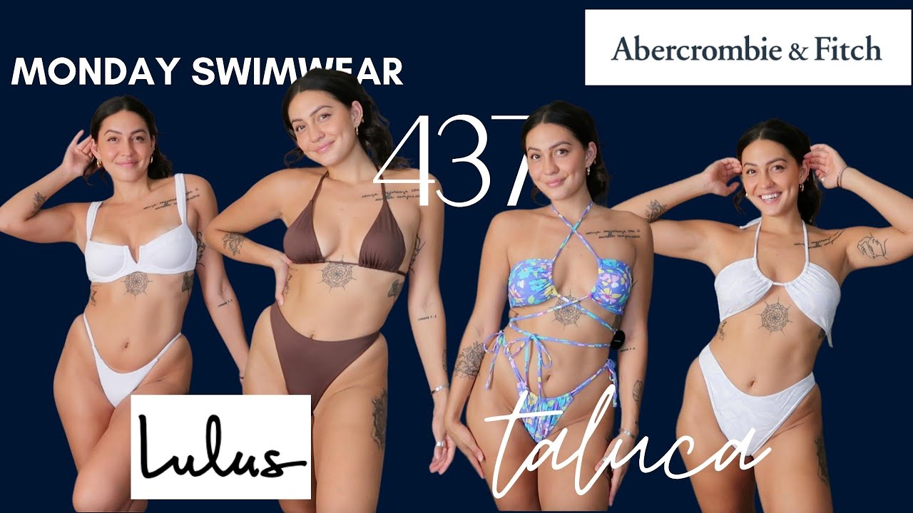 SIZE MEDIUM BIKINI HAUL | TRENDING BRANDS OF 2022