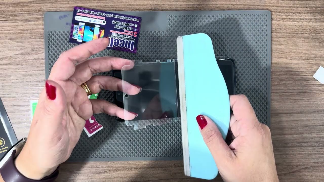 APLICANDO PELÍCULA NO MOTO EDGE 60 COM CORTE PARA USAR CAPA ANTI CHOQUE 🔥🔥🔥