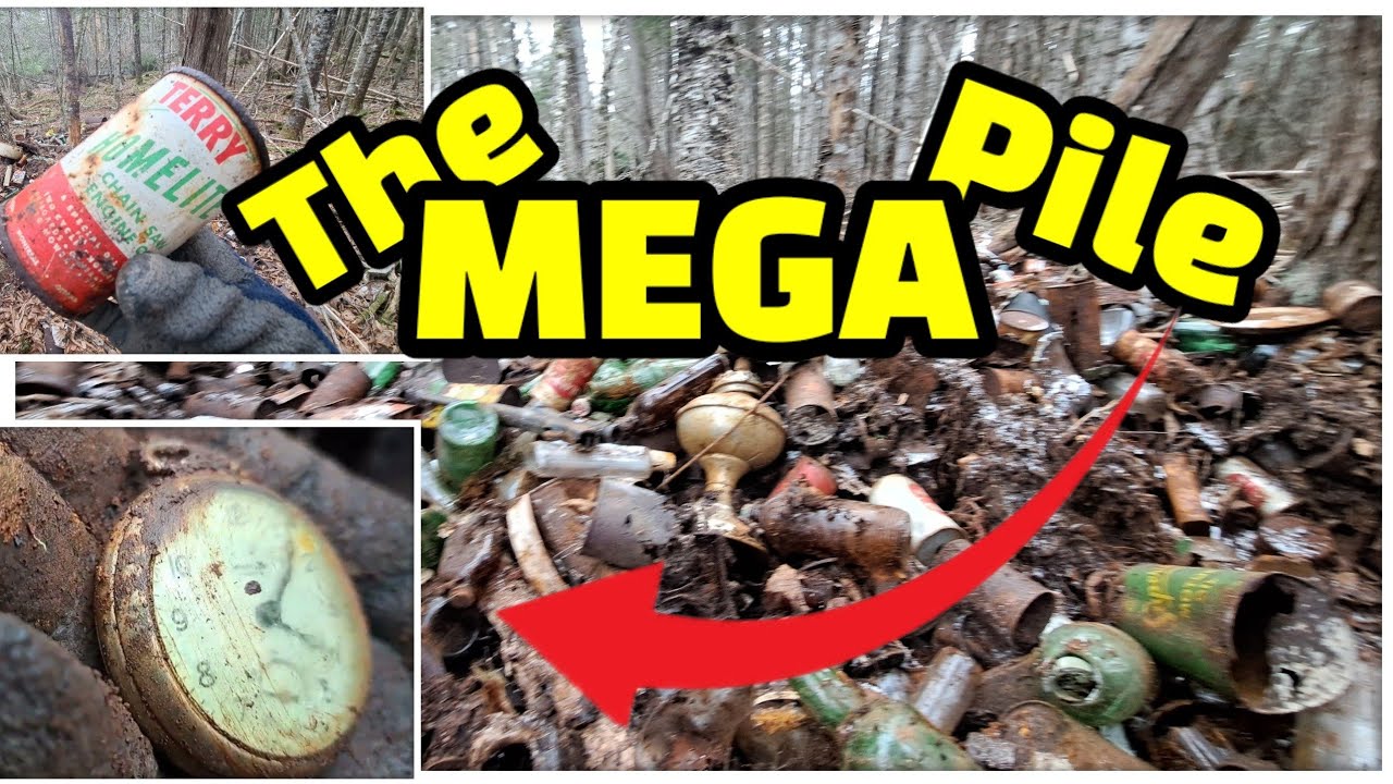 💥 Bottle Digging Dump Digging #19 💥 Marbles Bottles Relics Rare & Valuable Treasures ©