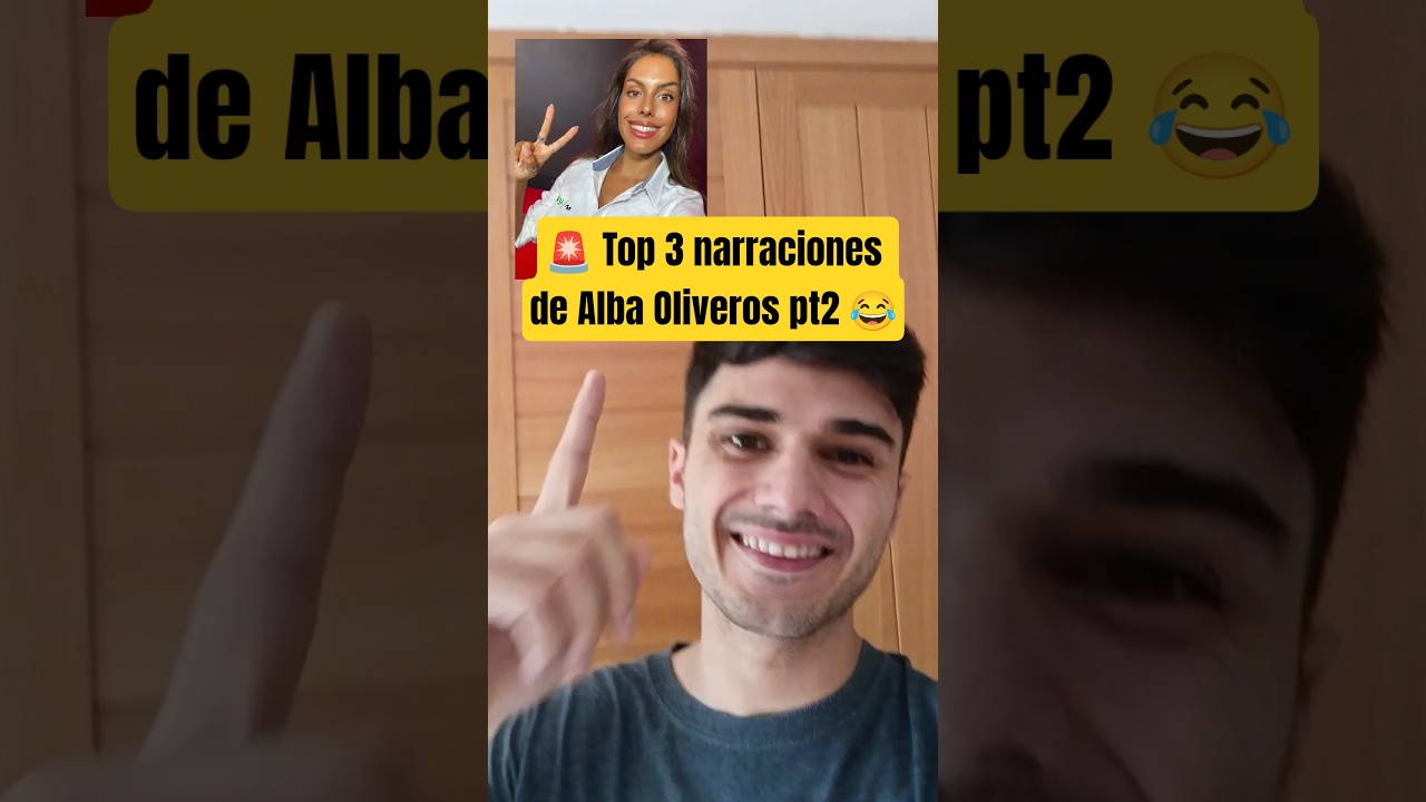 🚨 Top 3 narraciones de Alba Oliveros pt2 😂#parati #albaoliveros #dazn #narracion #comentarista